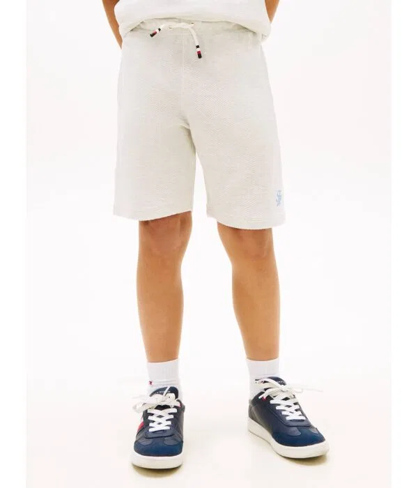 Детские шорты спортивные Regular Fit Tommy Hilfiger, Écru