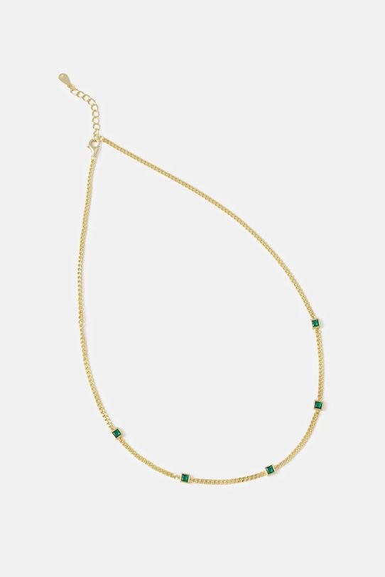 

Ожерелье из серебра 925 пробы, покрытое 18-каратным золотом Answear.Lab, золотой