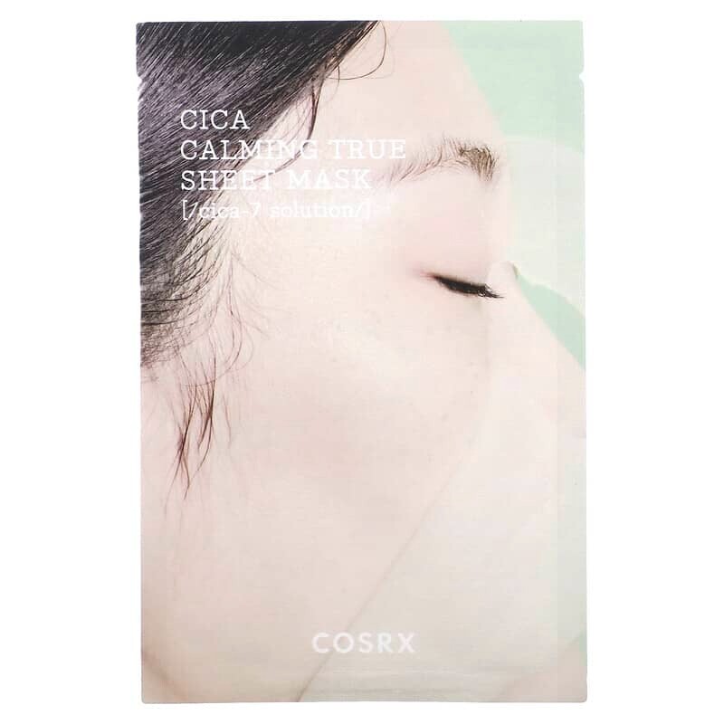 

Успокаивающая тканевая маска для лица CosRx Pure Fit Cica True Beauty, 21 мл