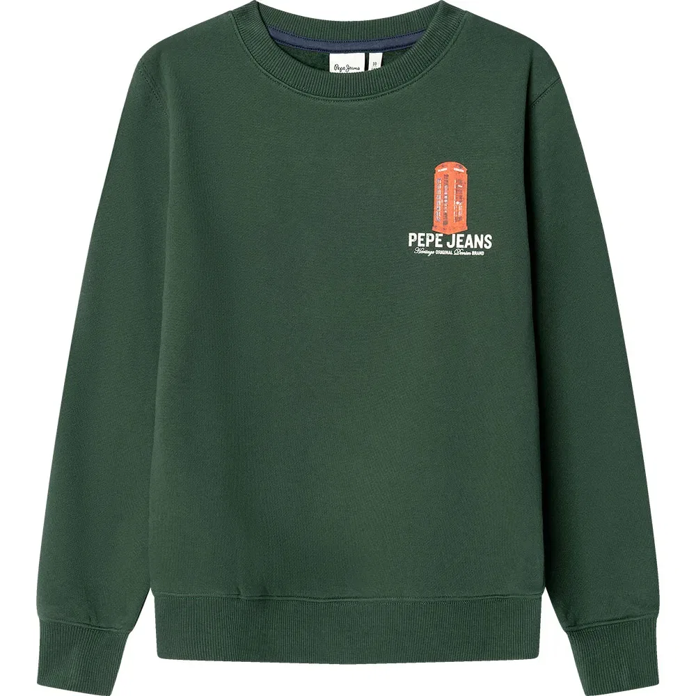 Детское худи для мальчиков с принтом Nicco Pepe jeans, Green