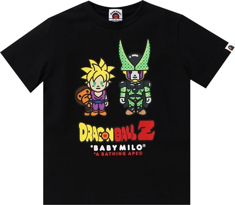 

Футболка BAPE x Dragon Ball Z Baby Milo Son Gohan & Cell Tee 'Black', черный