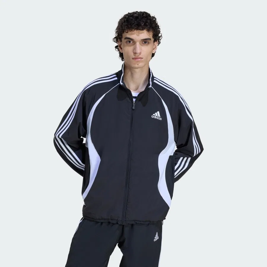 Мужской спортивный свитшот Teamgeist Adicolor Track Top adidas, Черный