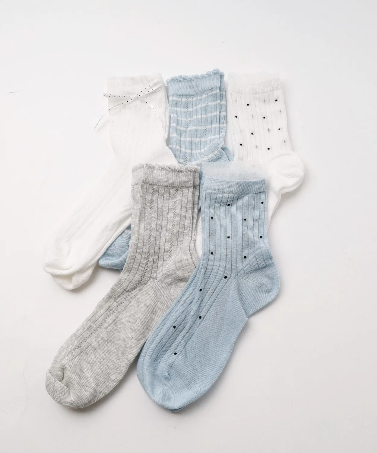 Детские носки с фрил-дизайном, комплект из 5 пар URBAN CHERRY, Blue