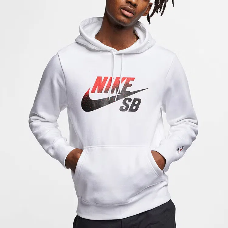 Пуловер с градиентным логотипом Nike, белый — фото 3