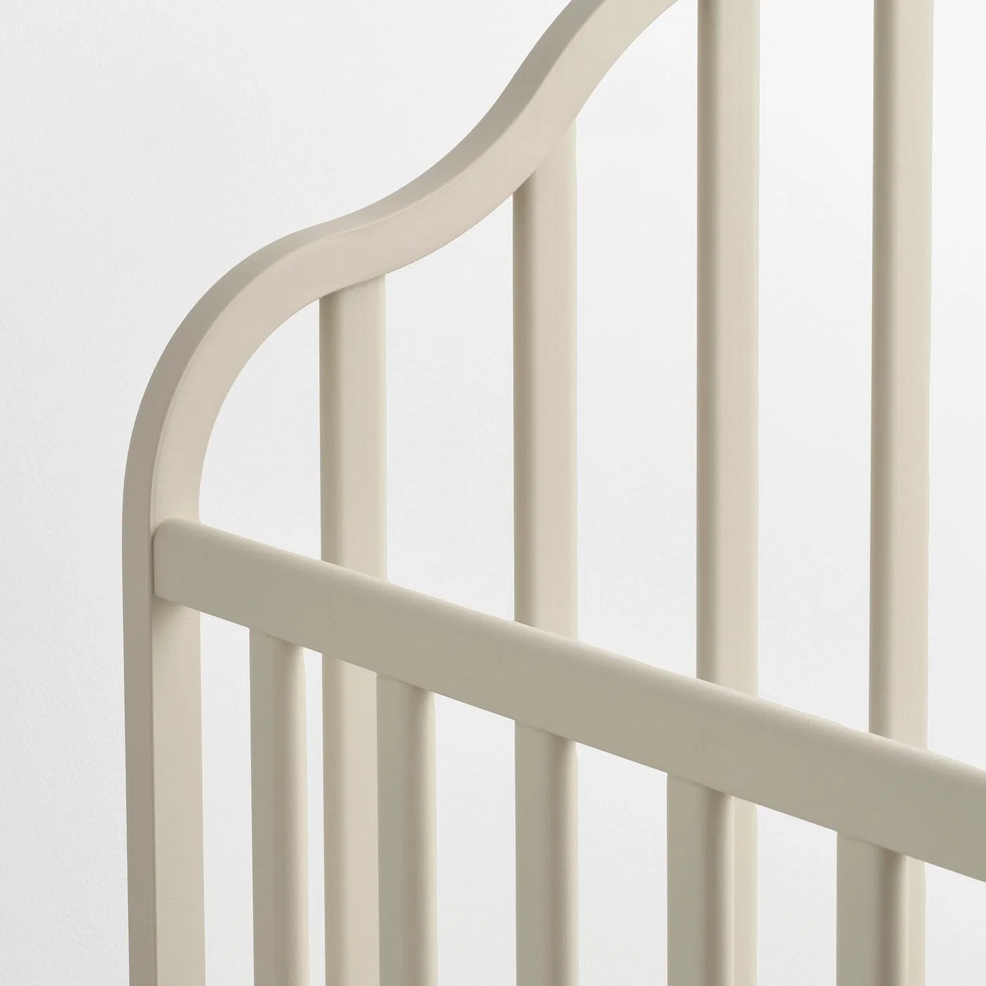 IKEA KATTUNGE Детская кровать, бежевая, 60х120 см — фото 3