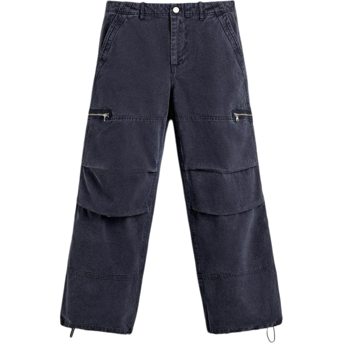 Мужские карго-брюки Blue ZARA, Синий
