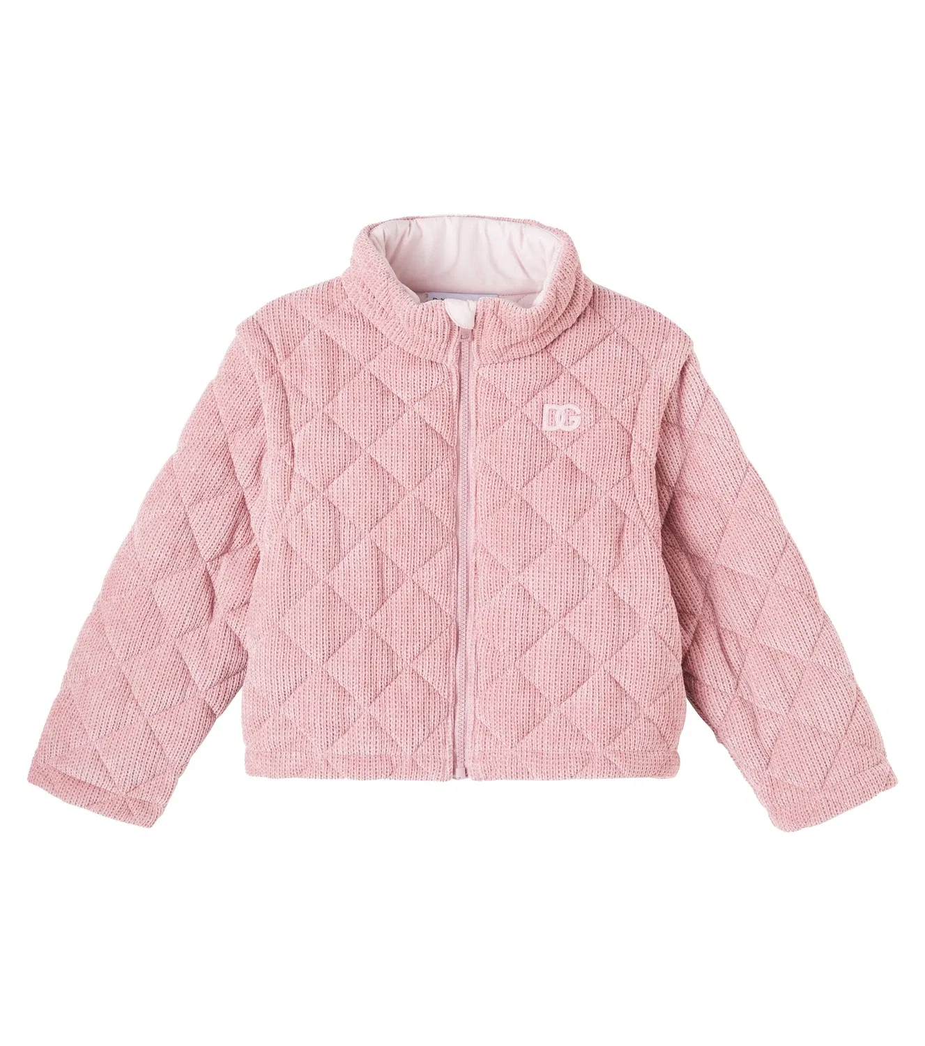 Легкая куртка стеганая Dolce&Gabbana Kids, розовый