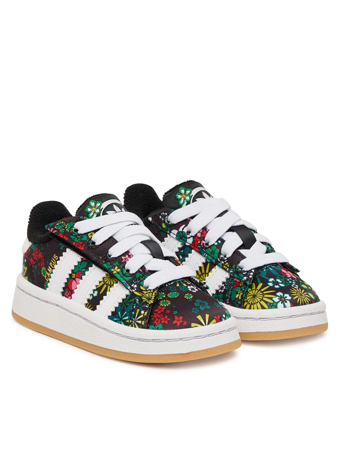 Кроссовки для девочки Liberty London Campus Adidas, черный — фото 2