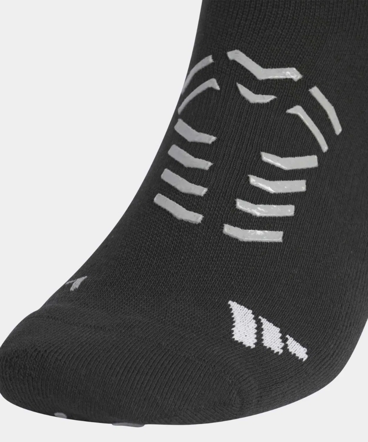 Мужские носки для гольфа с длиной до щиколотки, модель Adizero Adidas, Black/Lime — фото 3