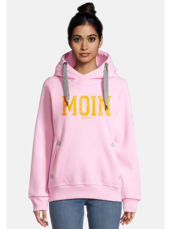 

Толстовка Salzhaut Hoodie SÜNN - MOIN, цвет Rose-Neon Orange