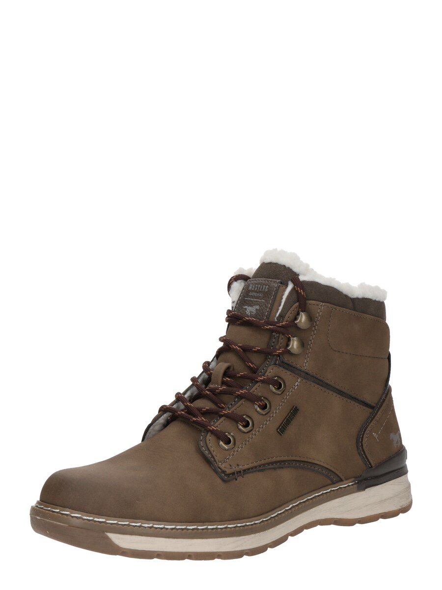 

Ботинки на шнуровке MUSTANG, Brown