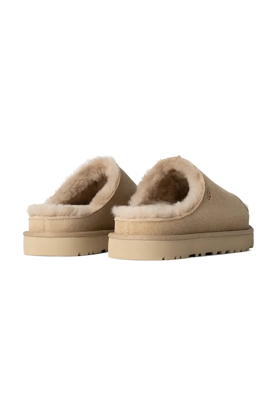 Шлепанцы замшевые Greenport Slide Ugg, бежевый — фото 2