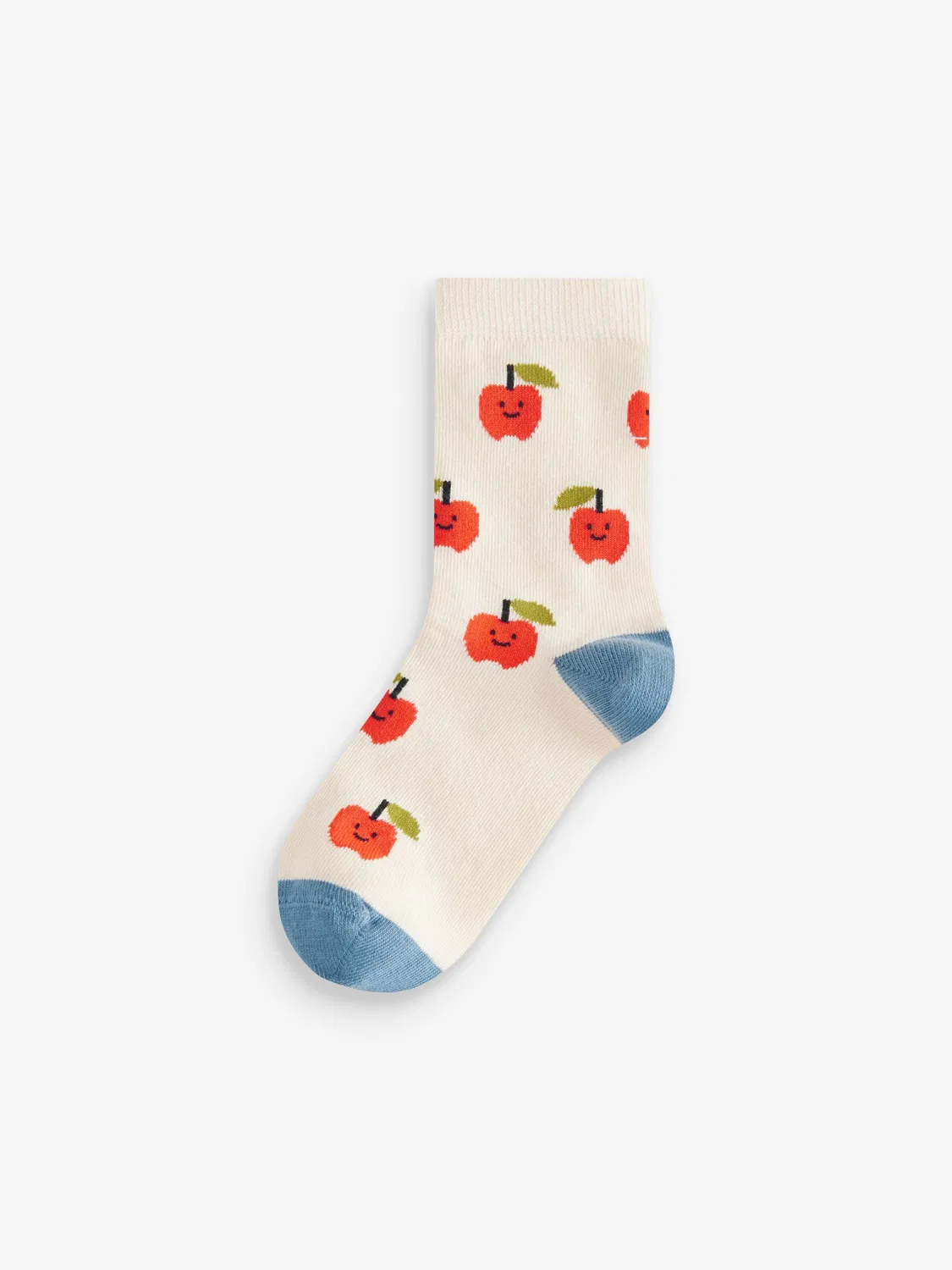 Носки 5 пар с фруктовым принтом, Fruit Vegetable Prints Next, разноцветные — фото 2