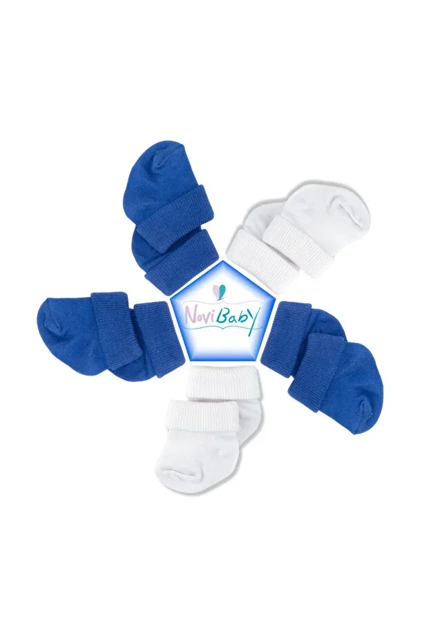 Детские носки для новорожденных хлопковые 5 шт Brave Boy Novibaby, Brave Boy — фото 3
