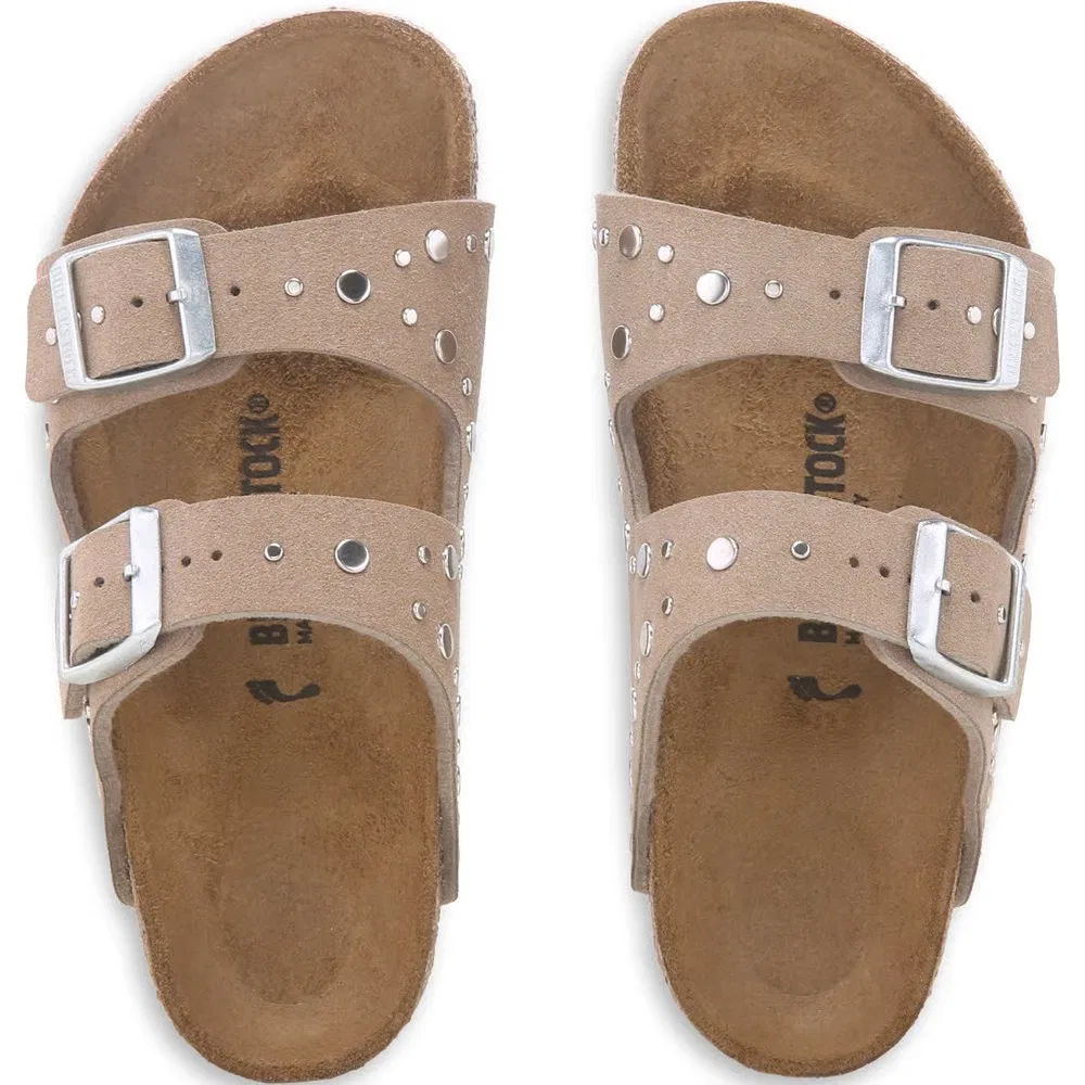 Детские сандалии Arizona с анатомической стелькой для малышей Birkenstock, Gray Taupe — фото 4