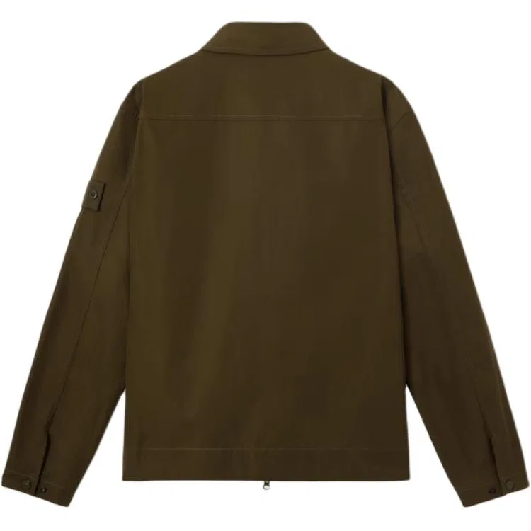 Мужская куртка с лацканами прямого кроя Ghost Jackets Stone Island — фото 3