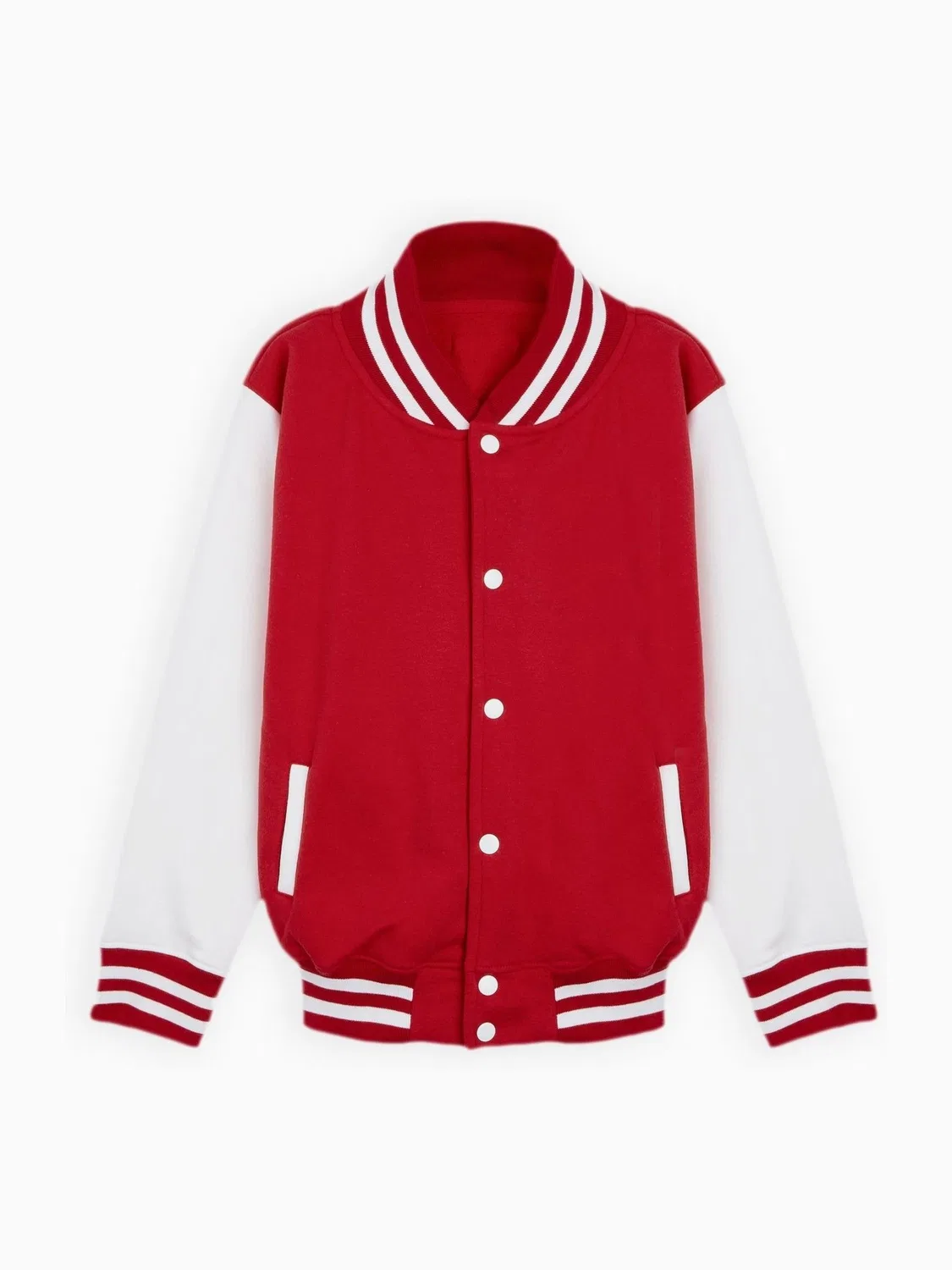 Куртка Varsity для мальчиков, персонализированная Dollymix, красный