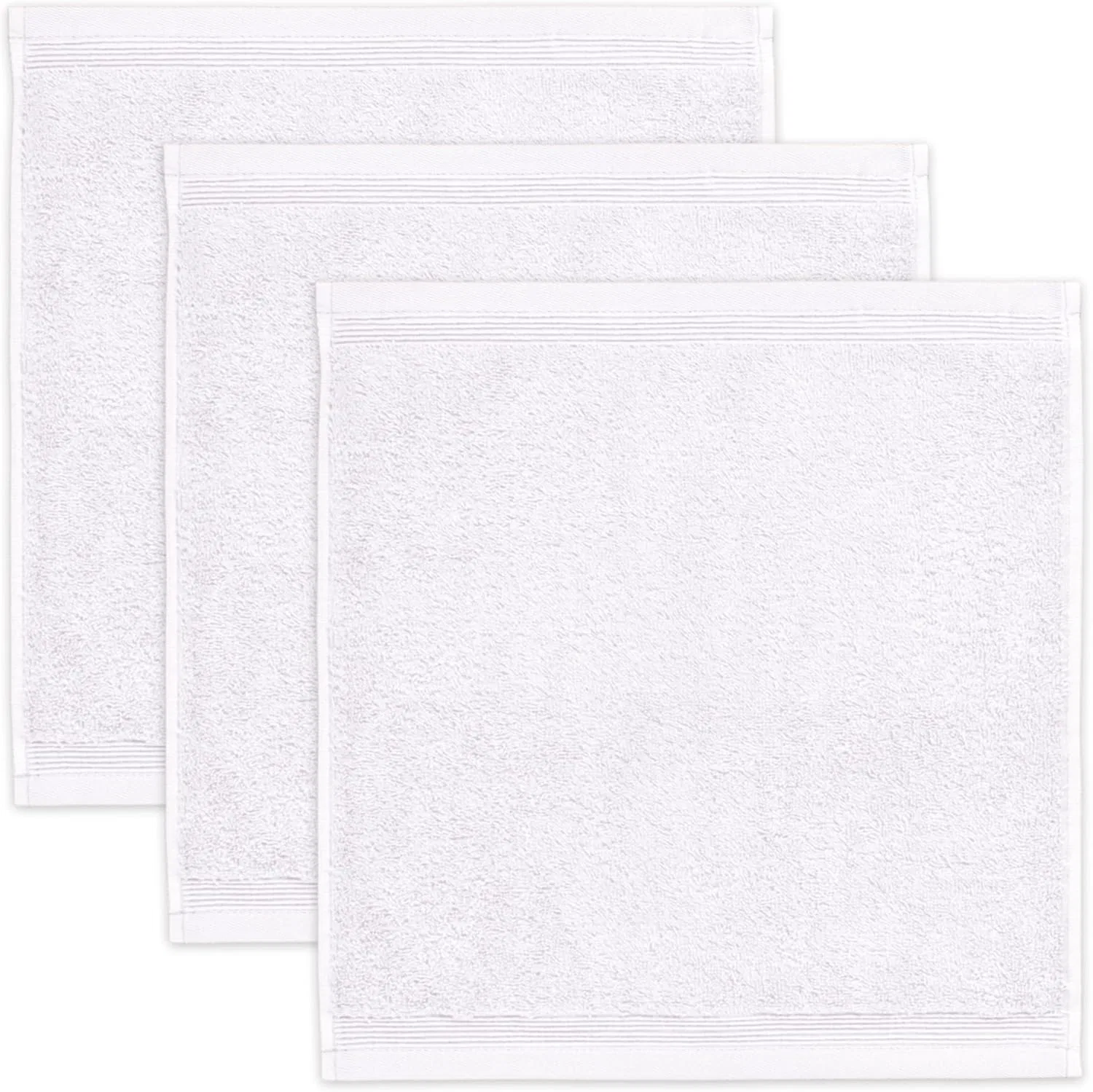Полотенце для рук Möve Super Fluffy, набор 3 шт, 30x30 см, Snow
