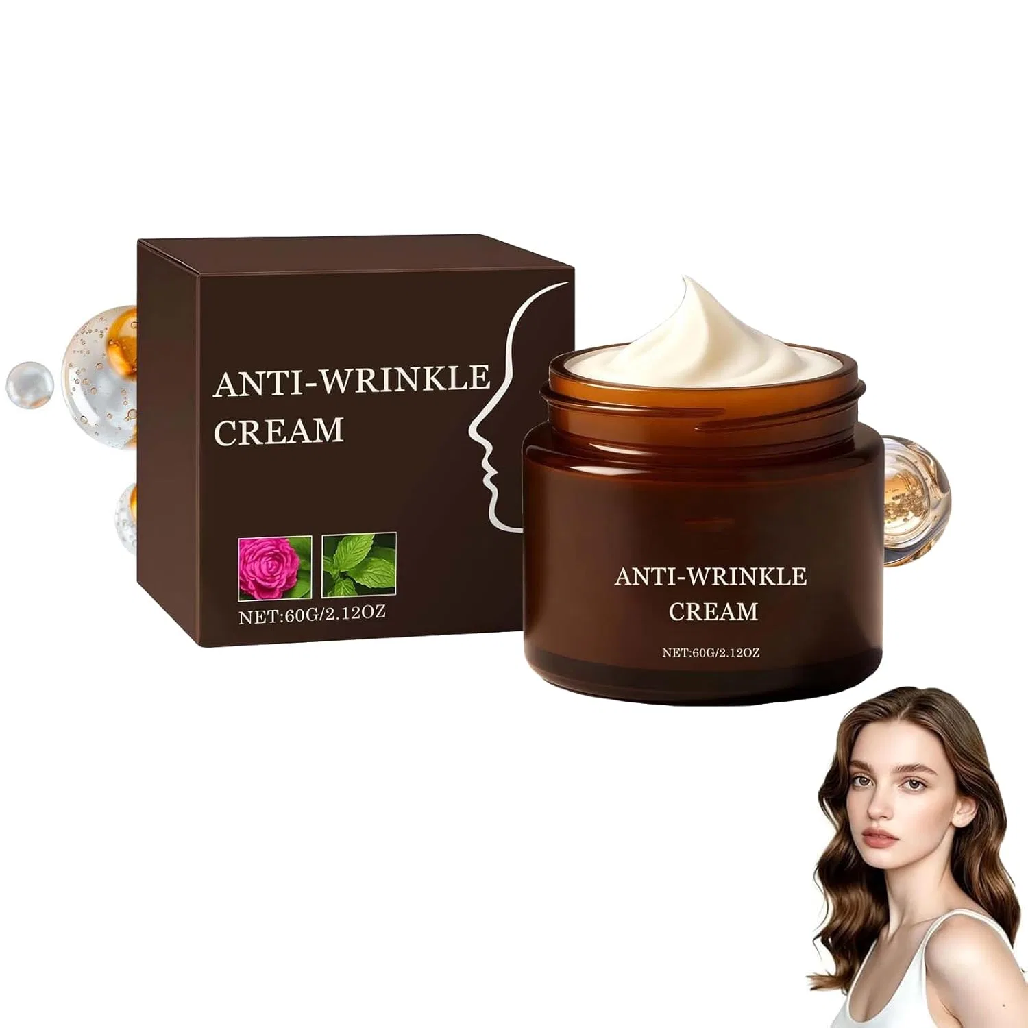 Крем Anti-Wrinkle с ретинолом, NTHFECG, 60 г