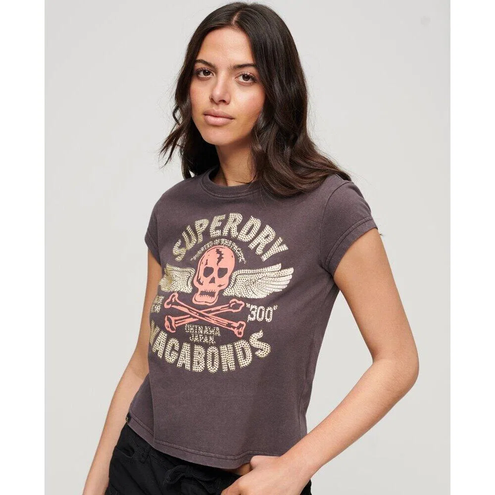 Мужская футболка с длинным рукавом Superdry, Черный — фото 3