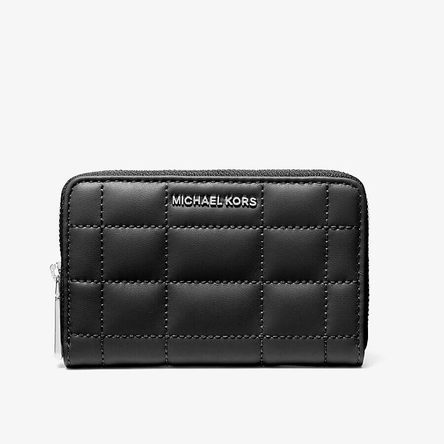 

Кошелек Michael Michael Kors Small Quilted Leather, черный