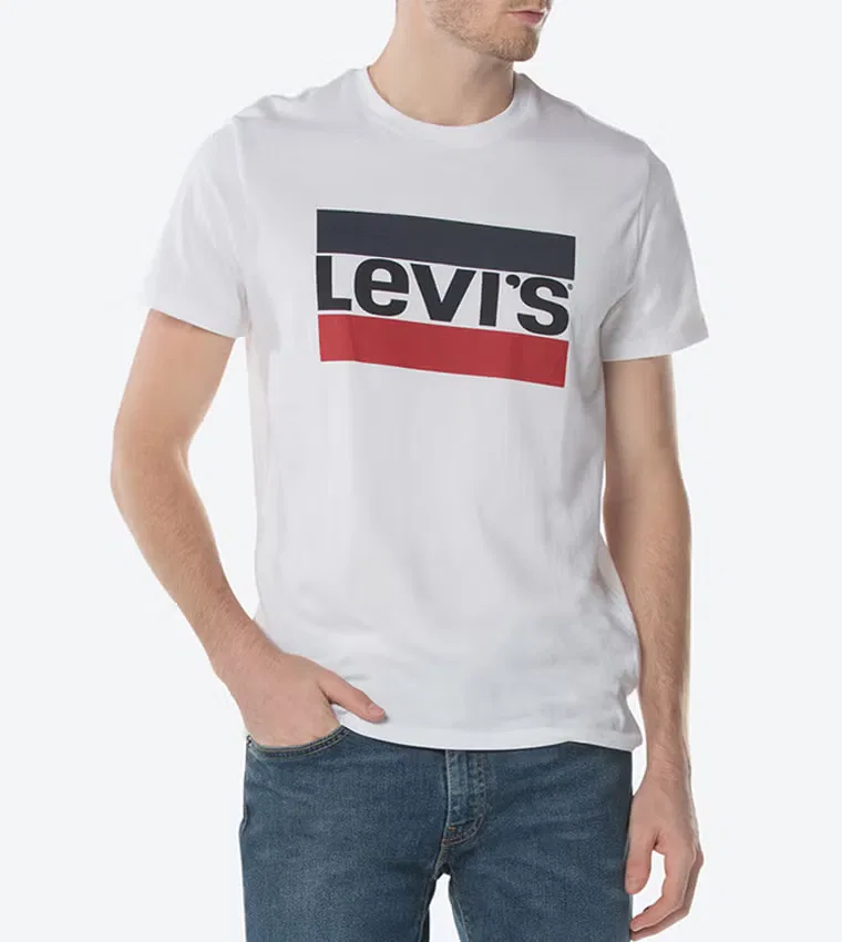 Футболка с принтом Sportswear Logo Levi'S, нейтральный