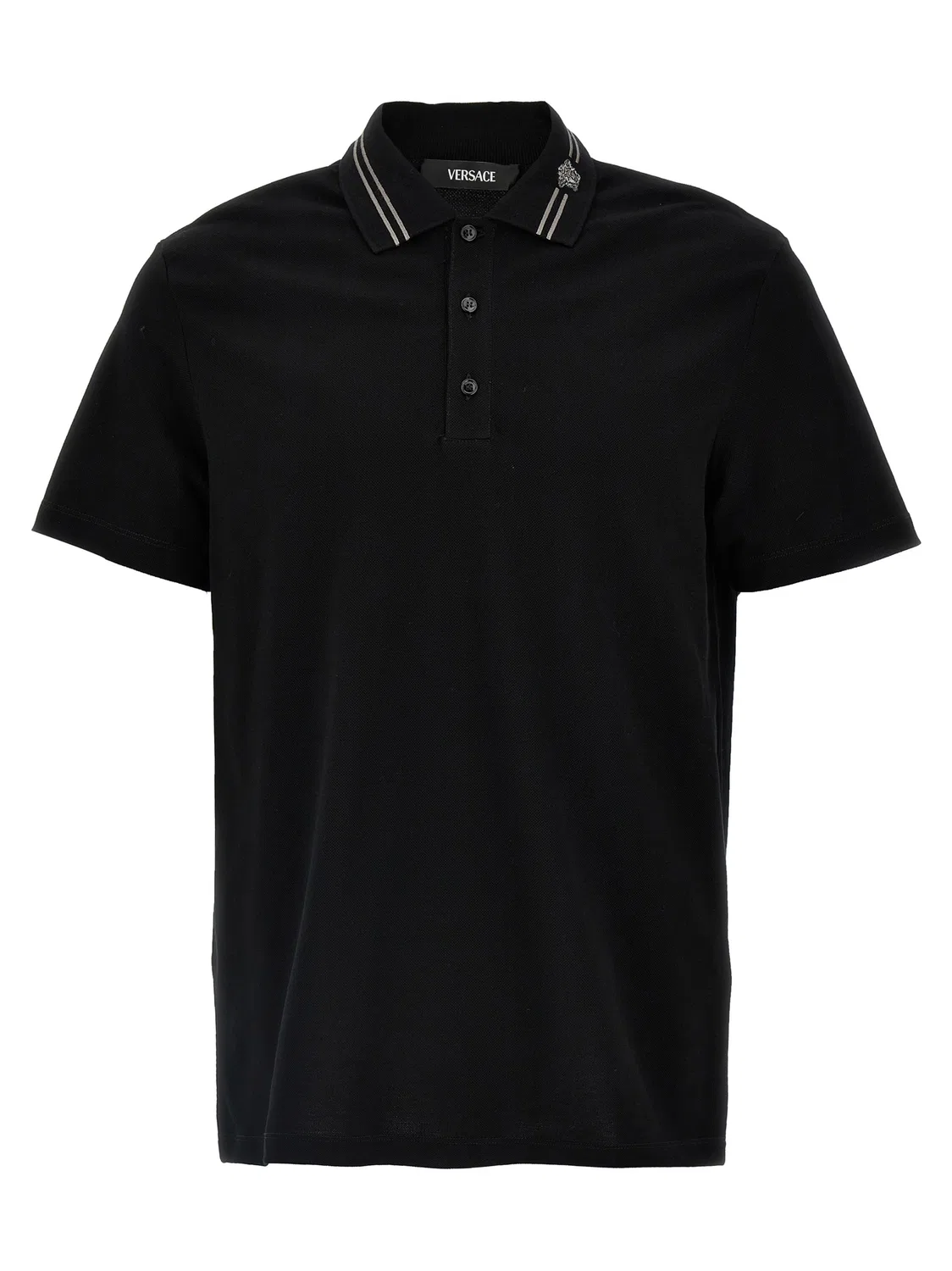 Мужское поло с коротким рукавом Medusa Versace, Black