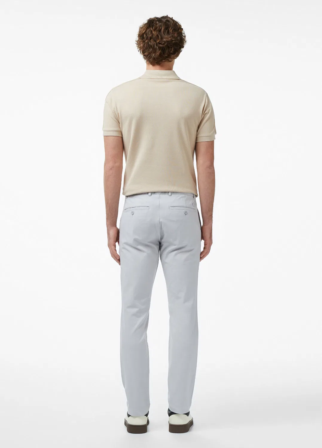 Чинос Slim Fit Lacoste, grey — фото 2