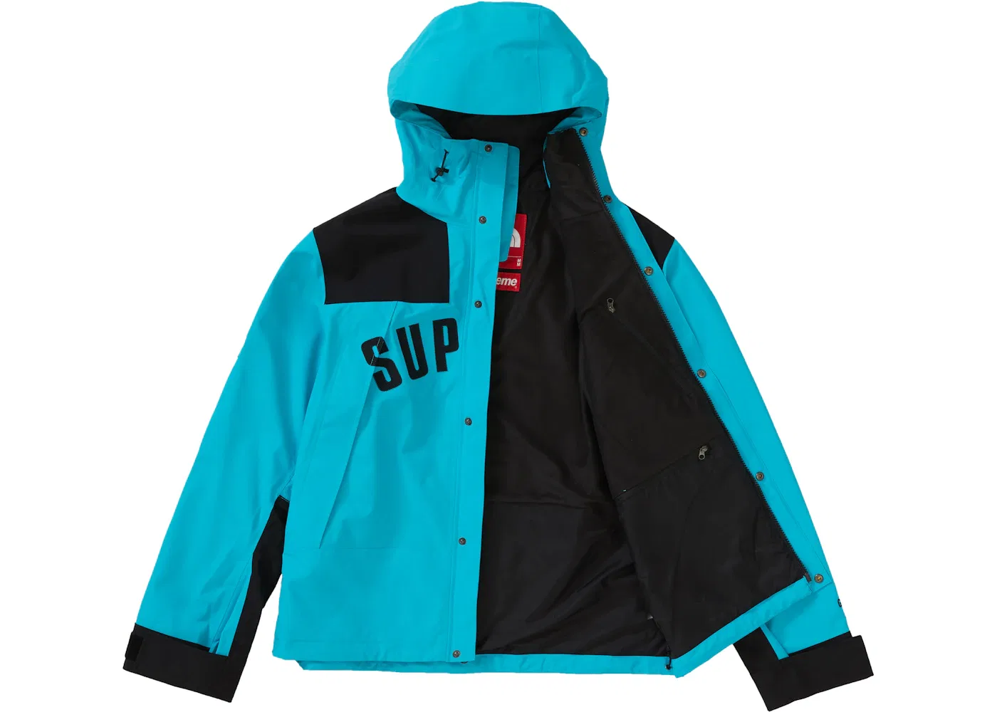 Мужская куртка с принтом Arc Logo Supreme The North Face, Teal — фото 2