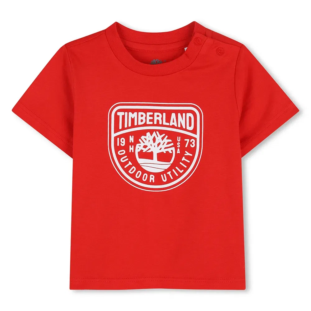 Футболка с коротким рукавом T60854 Timberland, красный