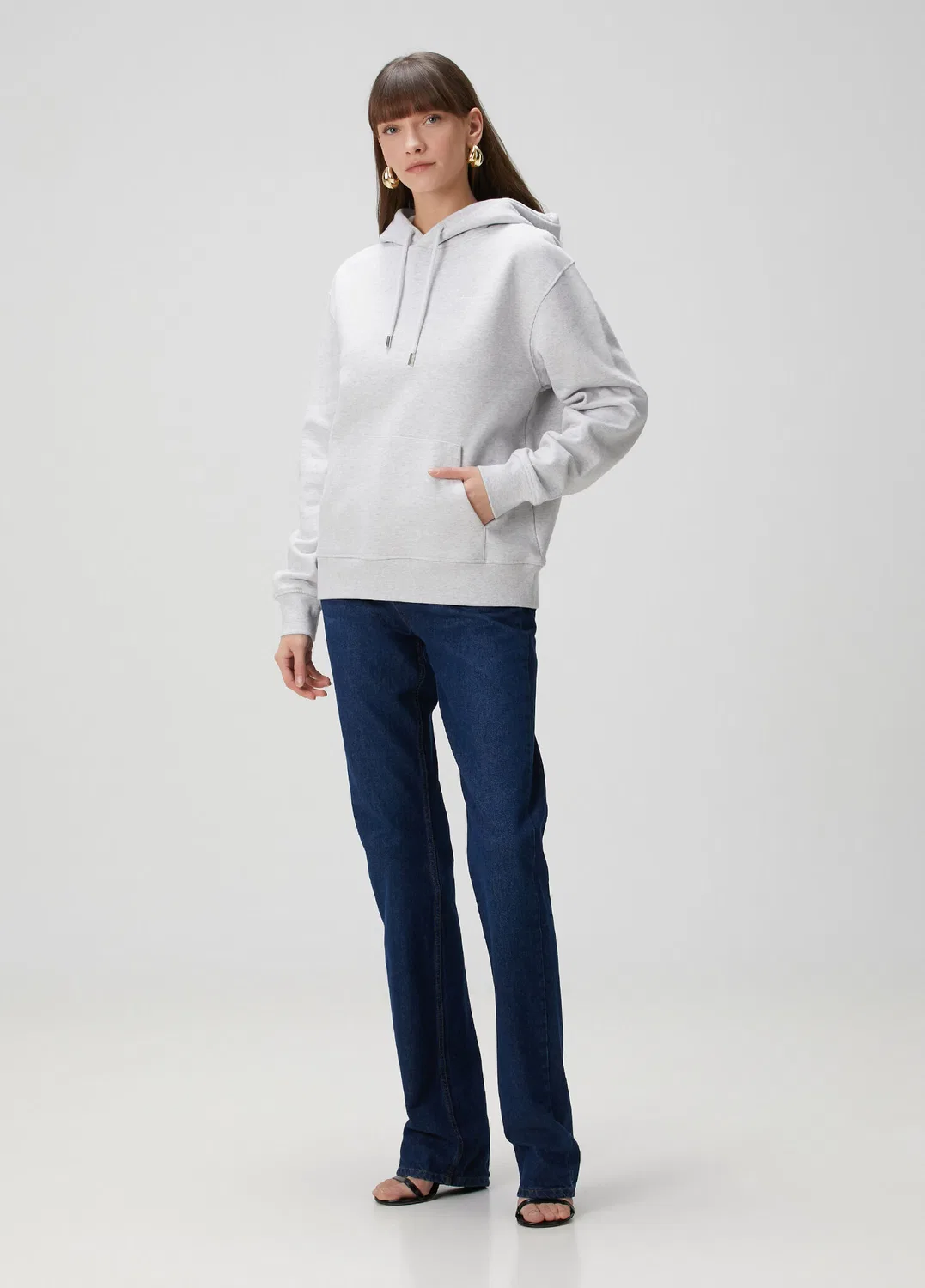 Свитшот Jacquemus, серый — фото 2