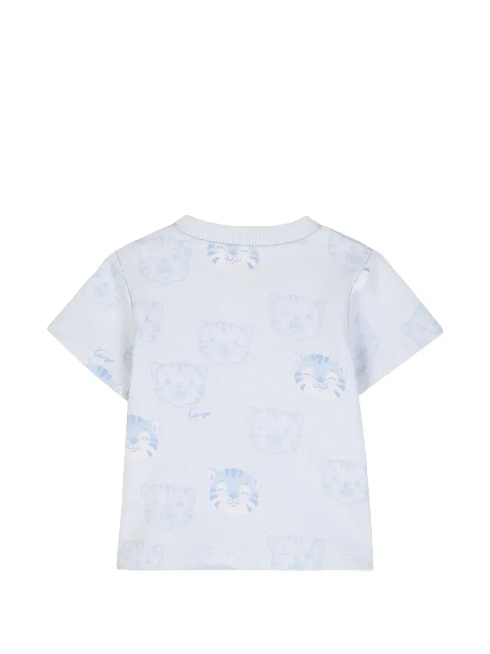 Комплект с принтом Kenzo Kids, синий — фото 4