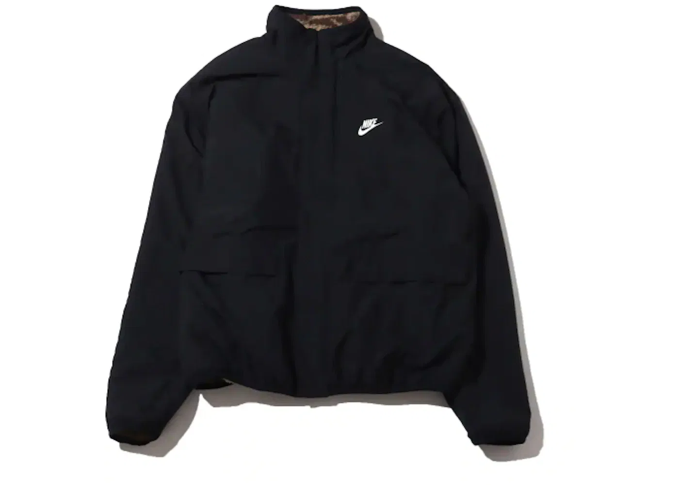 Мужская куртка с утеплителем Nike Sportswear Club Fleece Plus Reversible Winterized Top, Black/Sail — фото 3