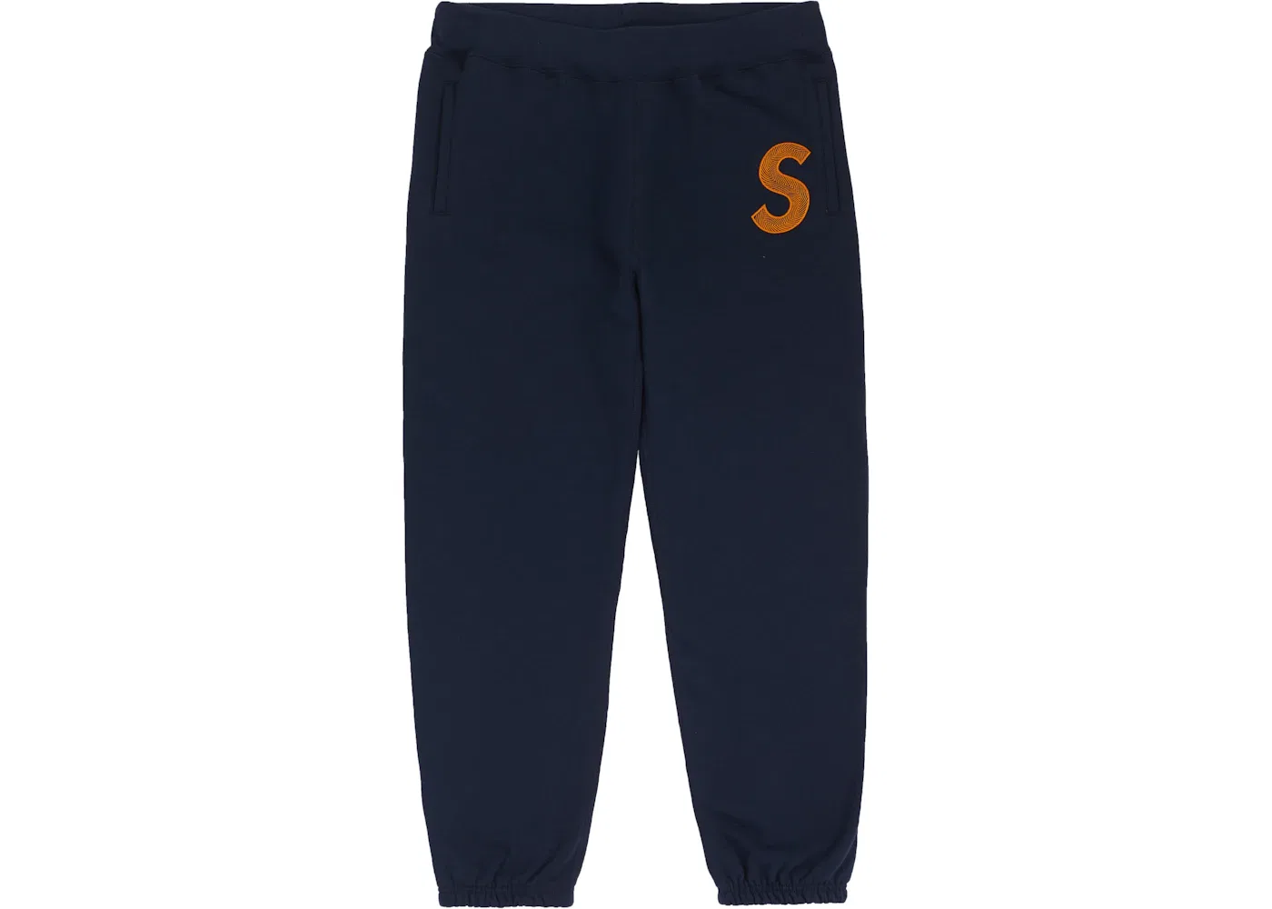 Мужские спортивные штаны с принтом S Logo Supreme, Navy