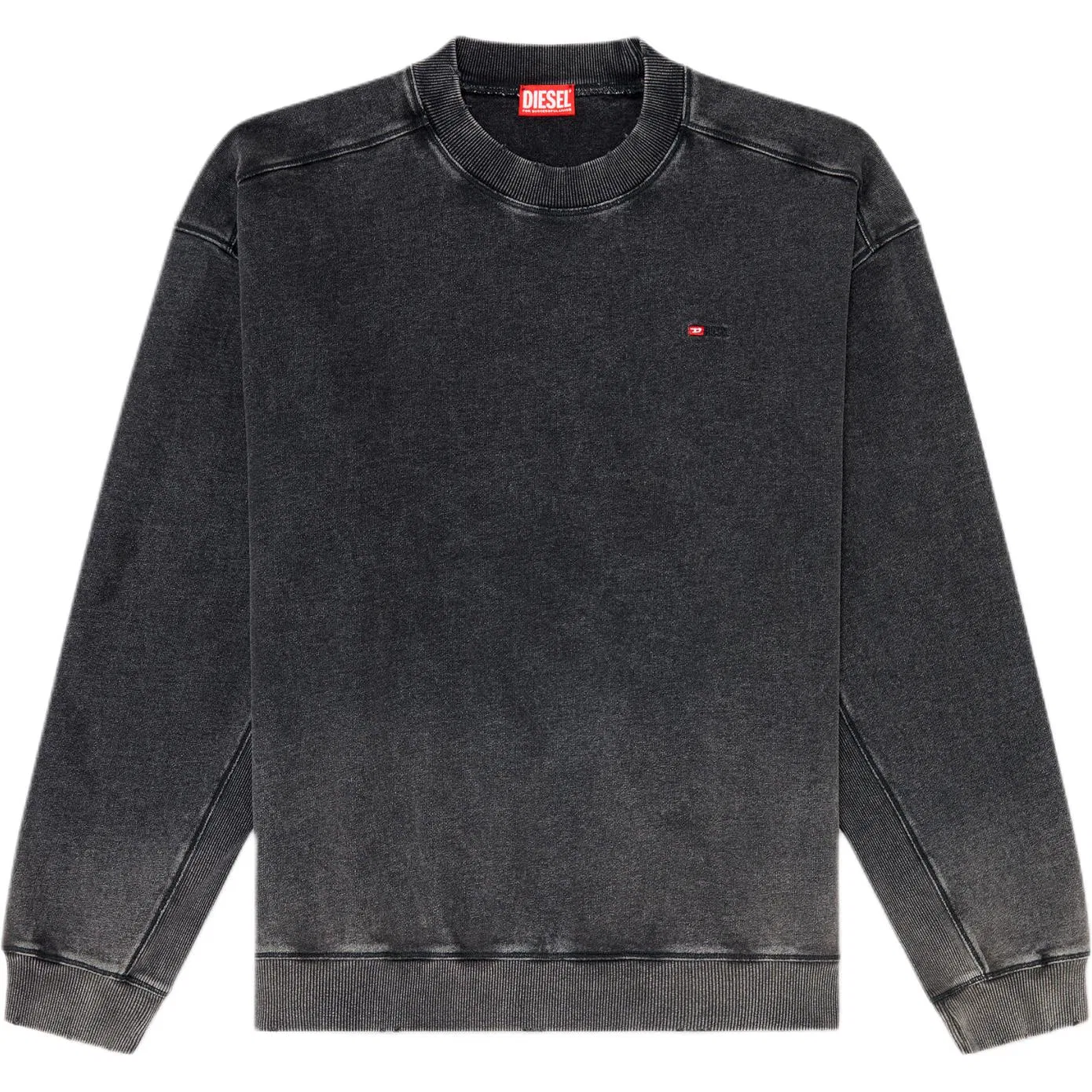 Мужской свитшот с круглым вырезом DIESEL, Dark Gray