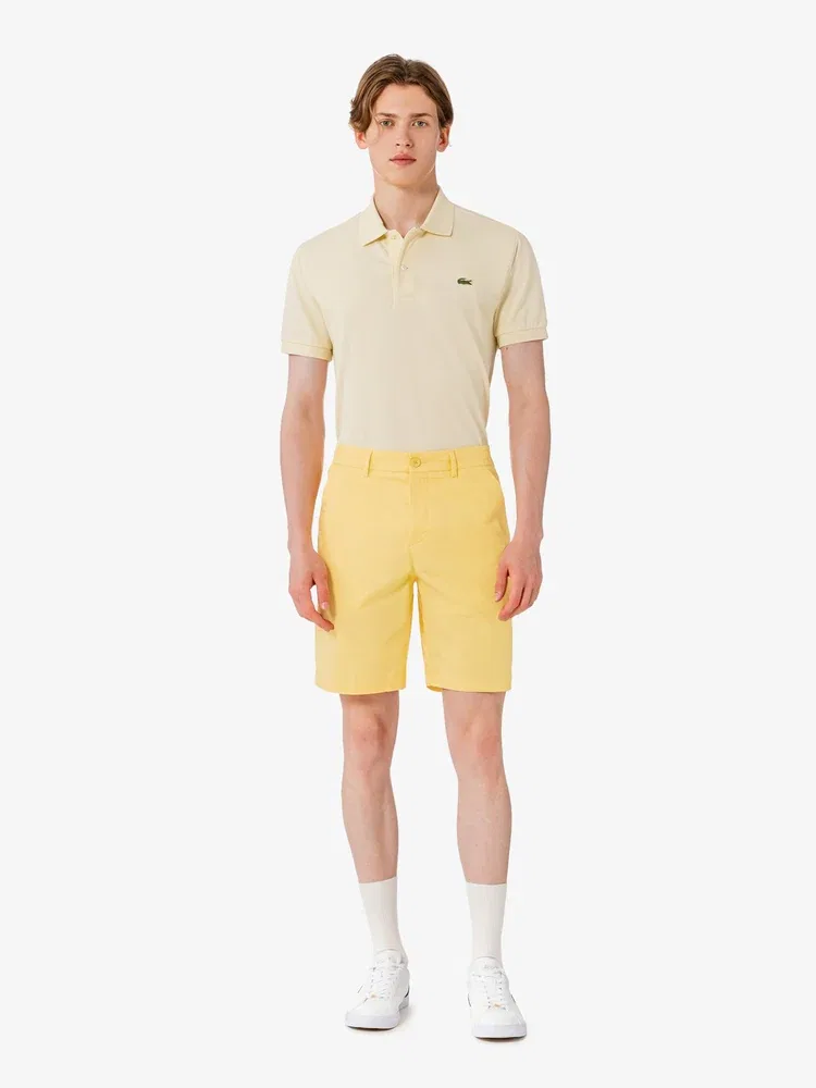 Шорты Bermuda Chino LACOSTE, Lemon — фото 4