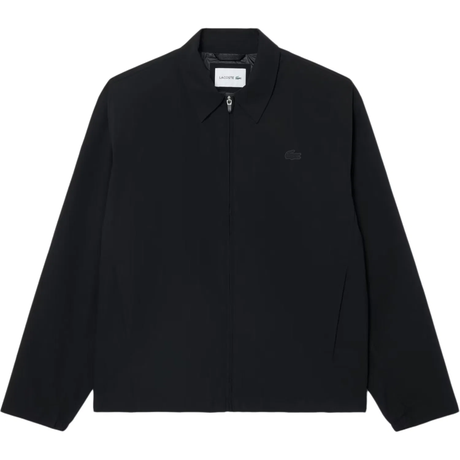 Мужская куртка с лацканами 031/Black LACOSTE