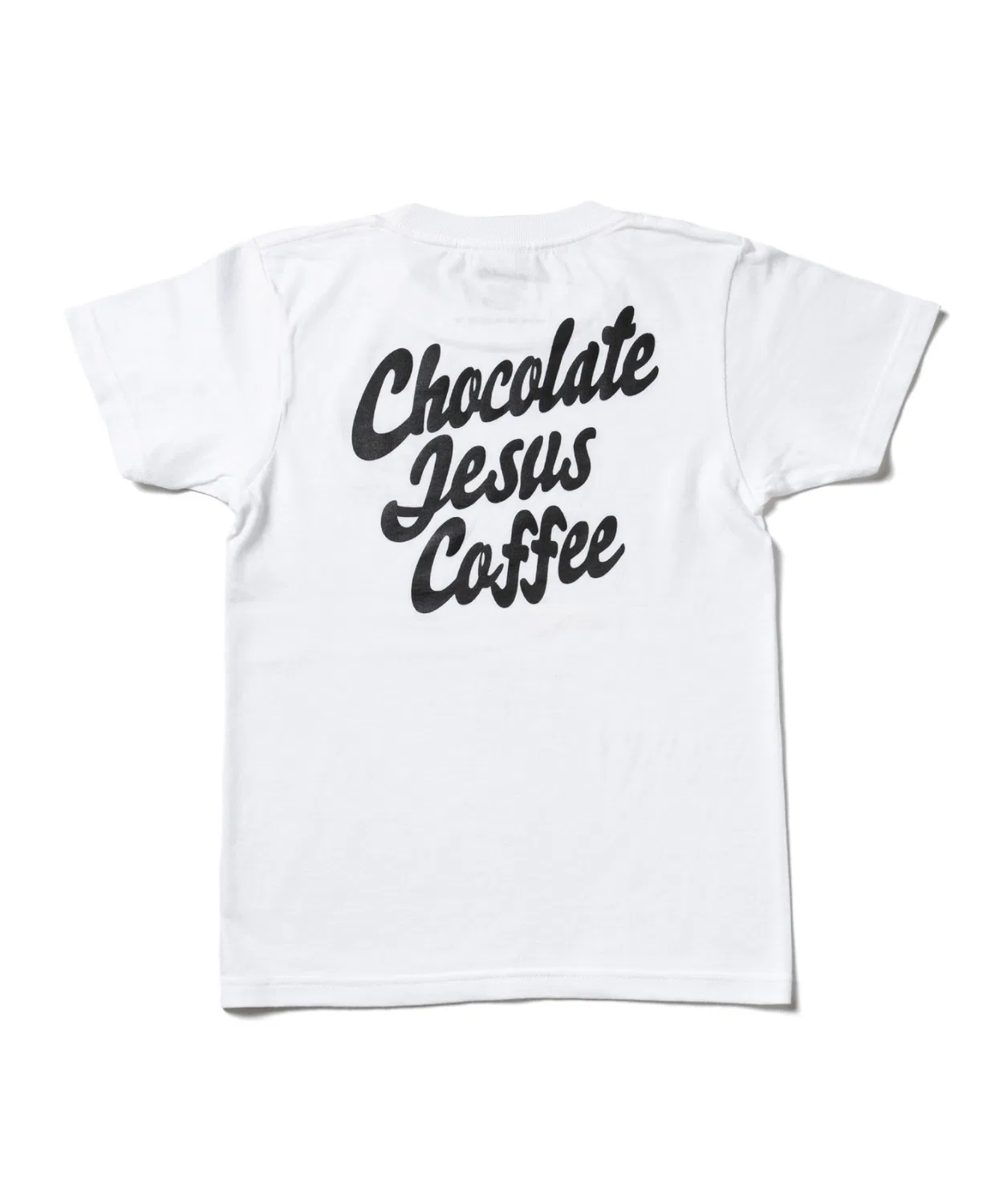 Детская футболка с коротким рукавом COFFEE LOGO Chocolate Jesus Coffee, Белый