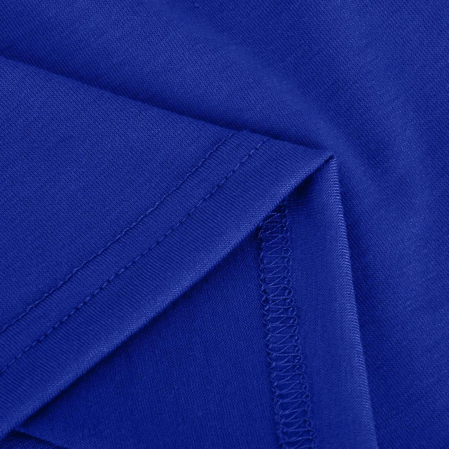 Женское повседневное платье с воланами A-line, Blue — фото 3