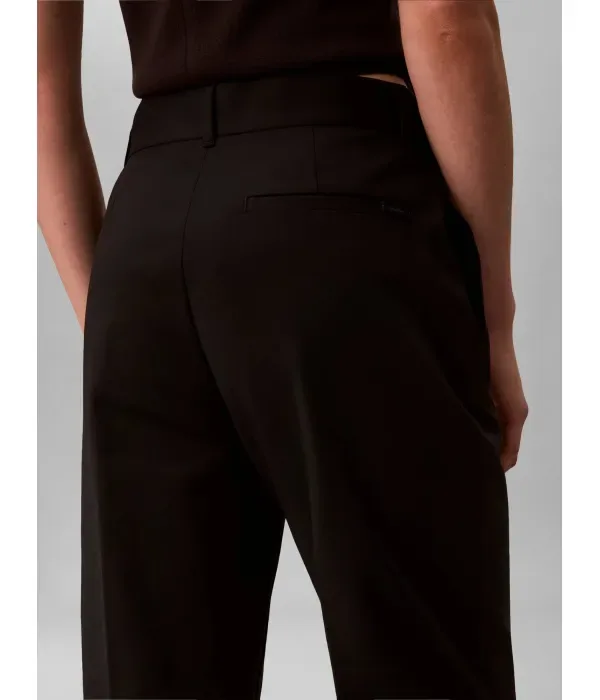 Брюки чинос straight fit Calvin Klein, черный — фото 4