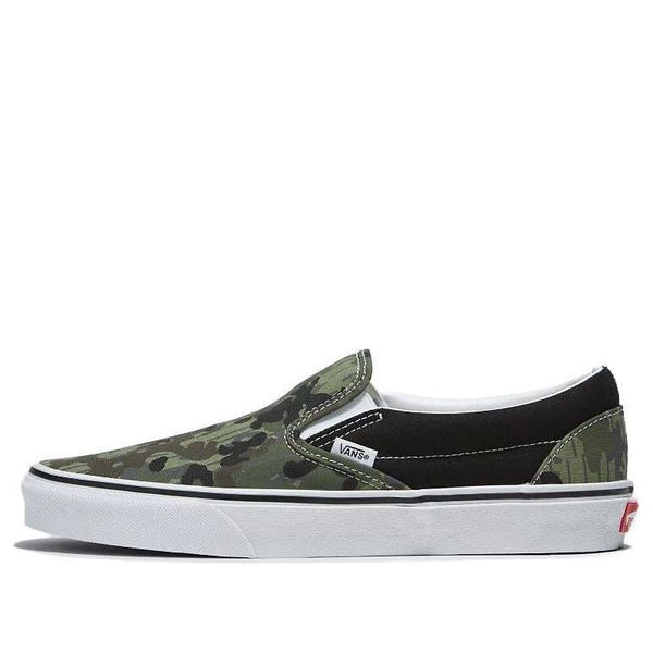 

Кроссовки classic slip-on 'camo' Vans, зеленый
