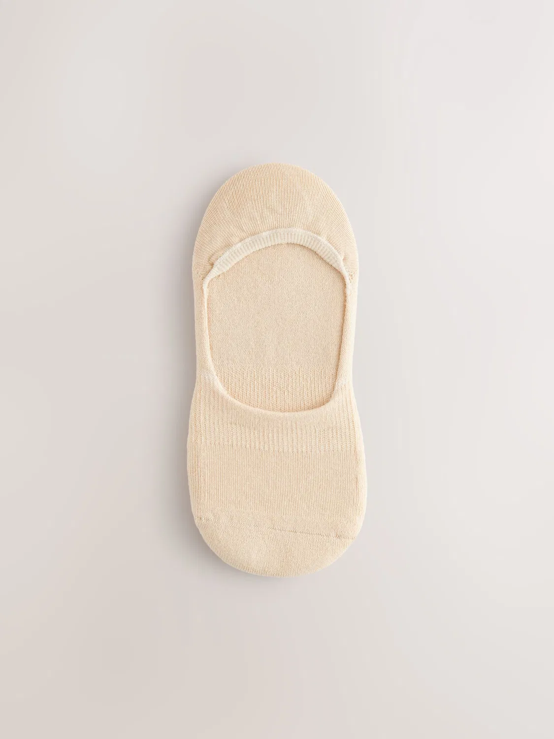 Носки невидимые Next Cushion Sole Invisible Trainer Socks 4 Pack, нюд — фото 3