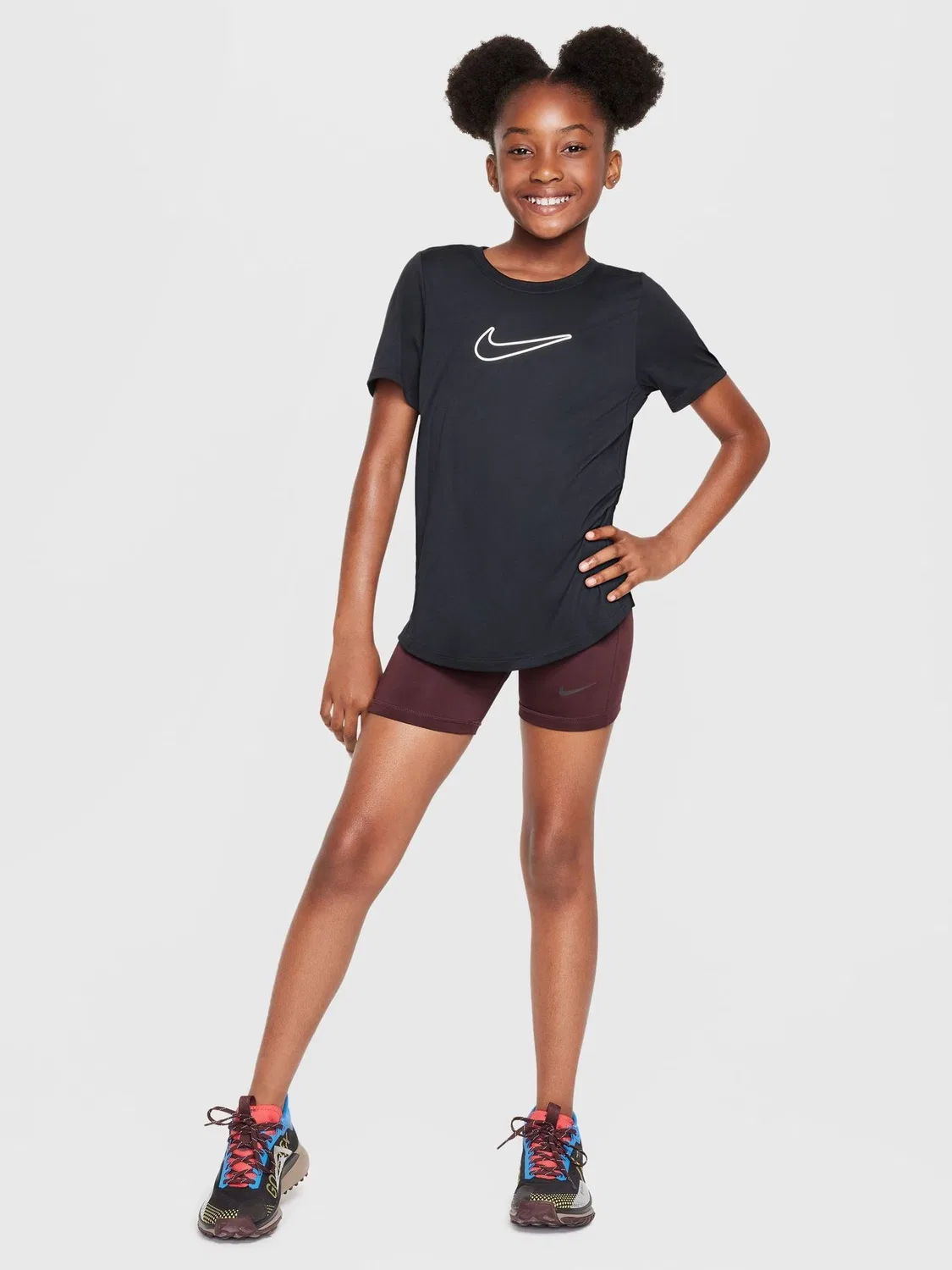 Футболка Nike One Dri-FIT, Black — фото 4