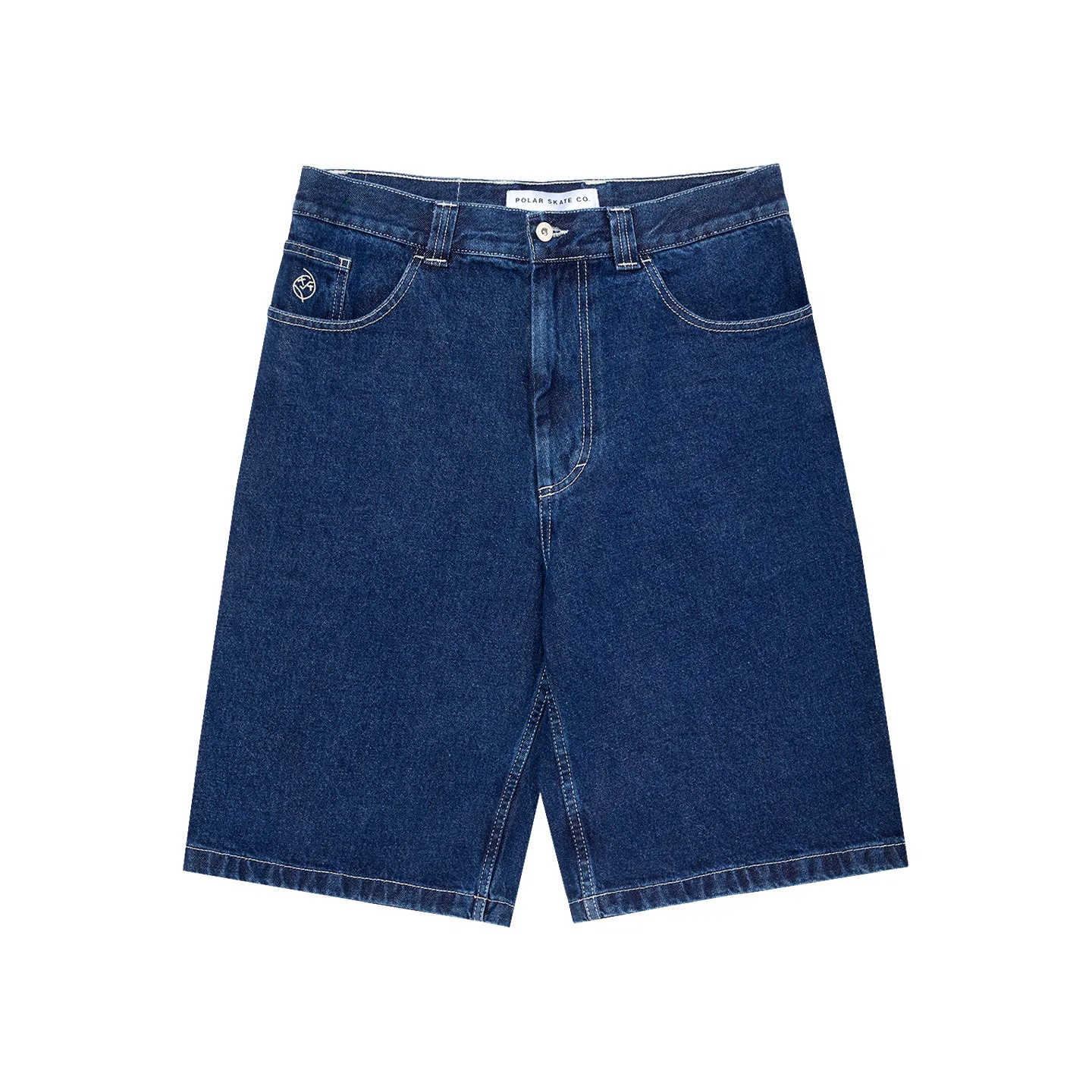 Детские джинсовые шорты с принтом Unisex Moderate POLAR SKATE CO