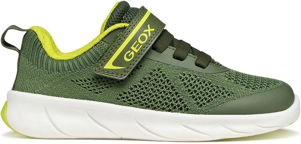 Детские кроссовки для мальчиков J Foot Run Geox, Yesili