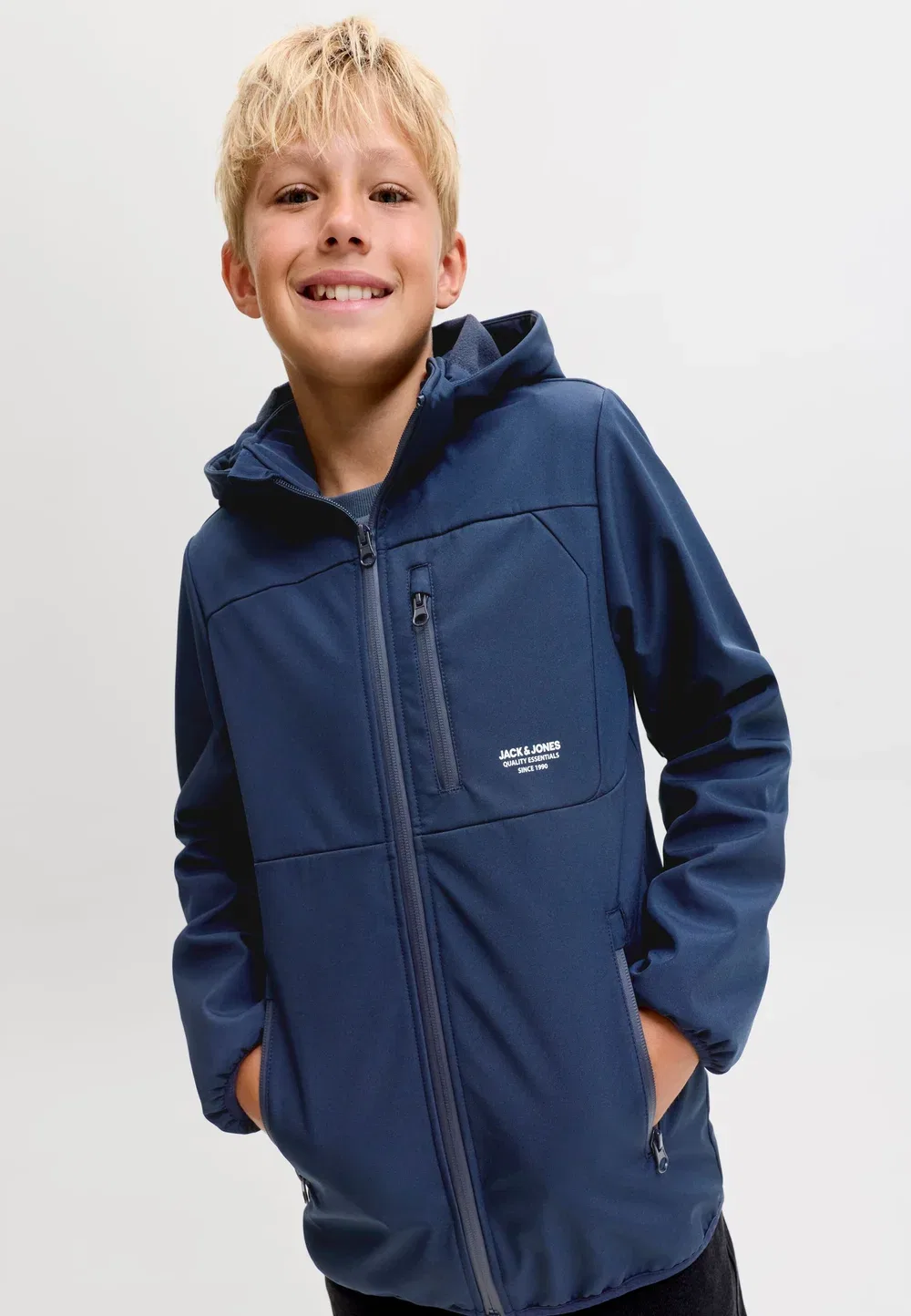 Куртка из софтшелла Jjtheo noos jnr - куртка из софтшелла Jack & Jones Junior, Sky Captain — фото 4
