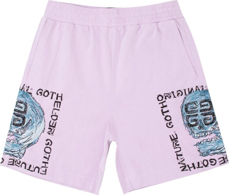 

Шорты Givenchy Board Fit 4G Embroidery Shorts 'Lilac', фиолетовый