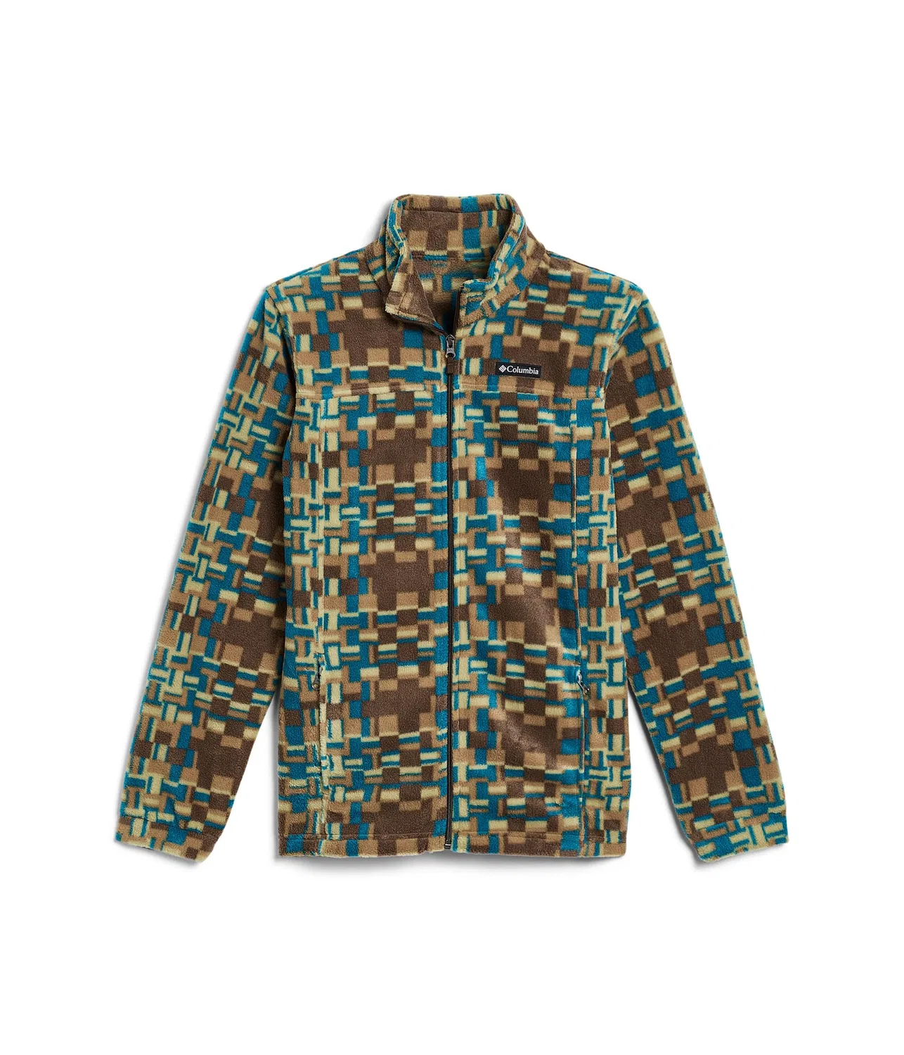Флисовая куртка Zing III (для маленьких и больших детей) Columbia Kids, Tobacco Unwoven