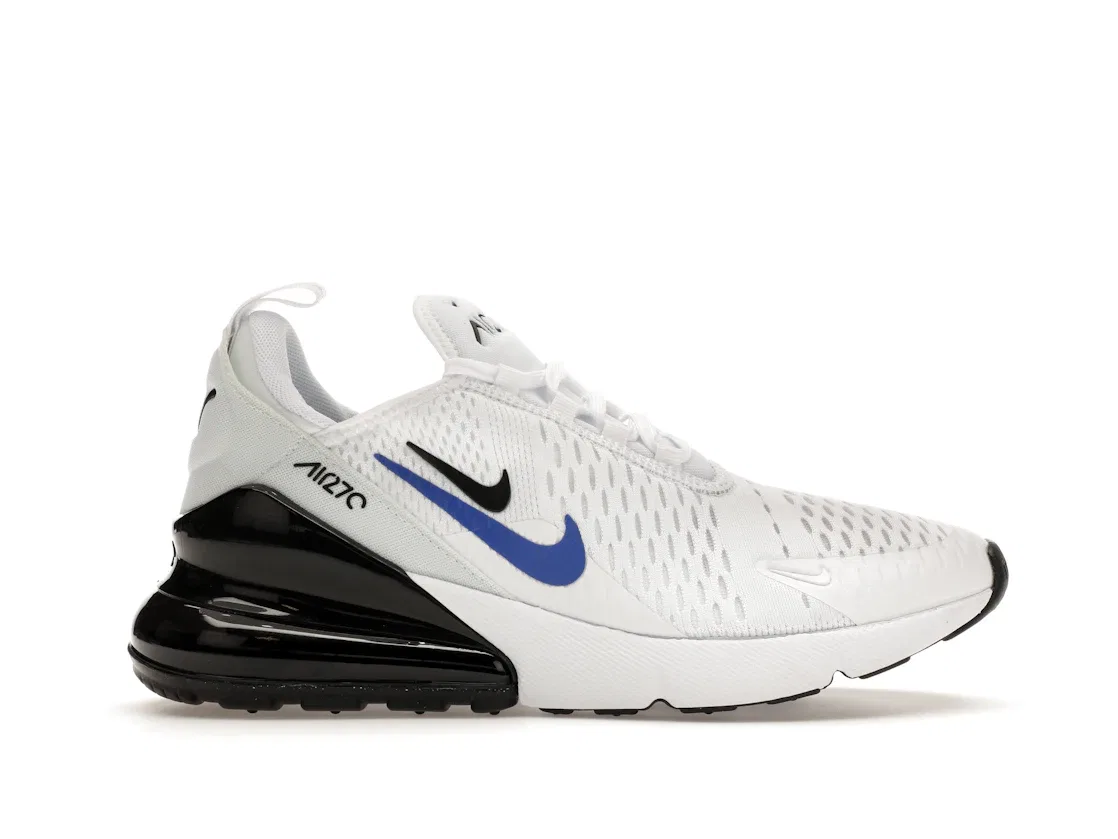 Детские кроссовки Lifestyle Nike Air Max 270, White/Black-Hyper Royal-Summit White