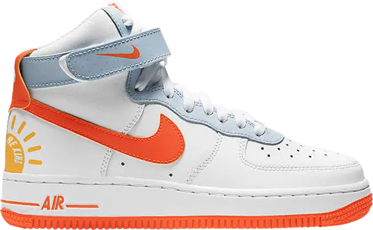 

Кроссовки Nike Air Force 1 High GS 'Be Kind', белый